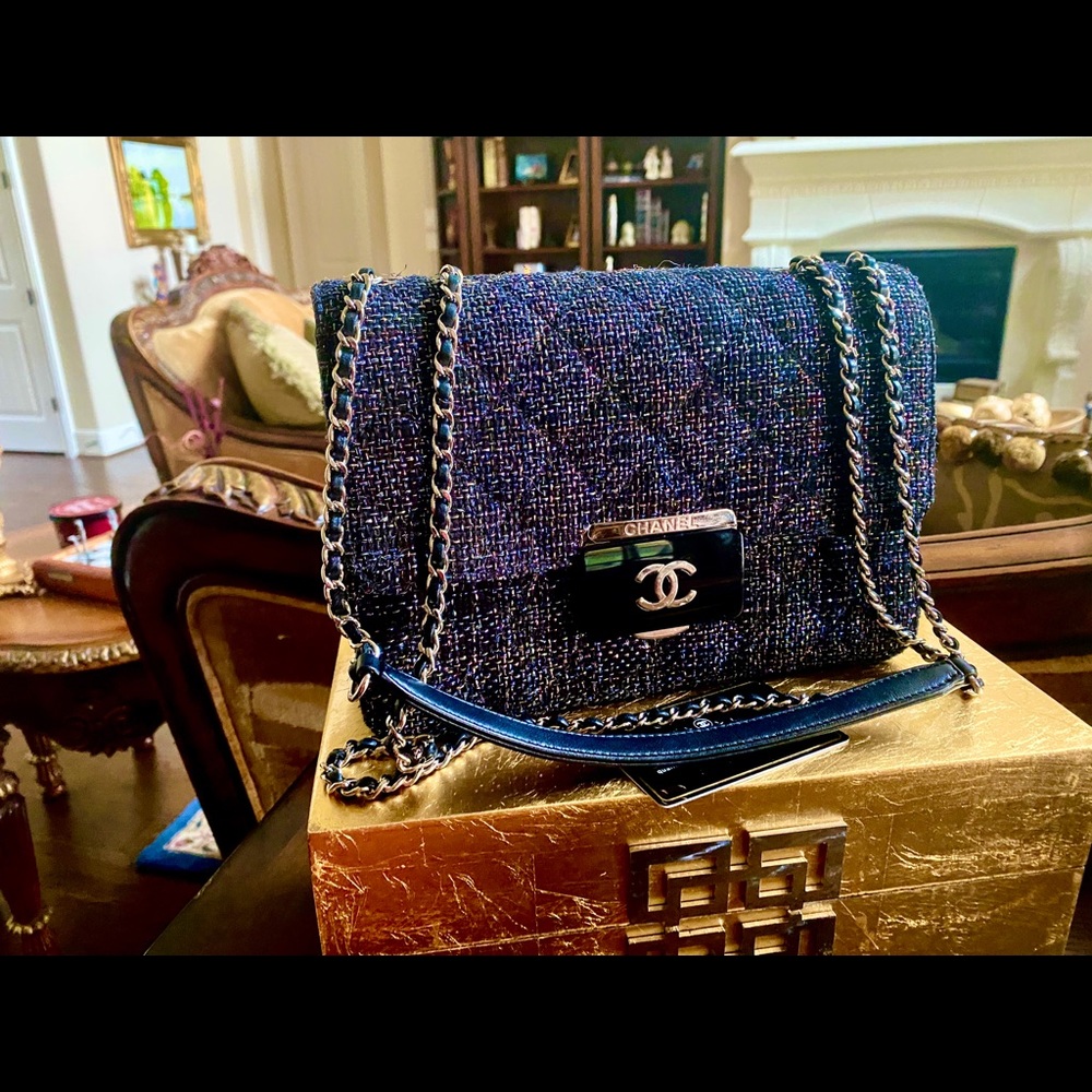 SOLD July4th Price Drop Chanel BeautyLock Tweed/L - Picture 15 of 15